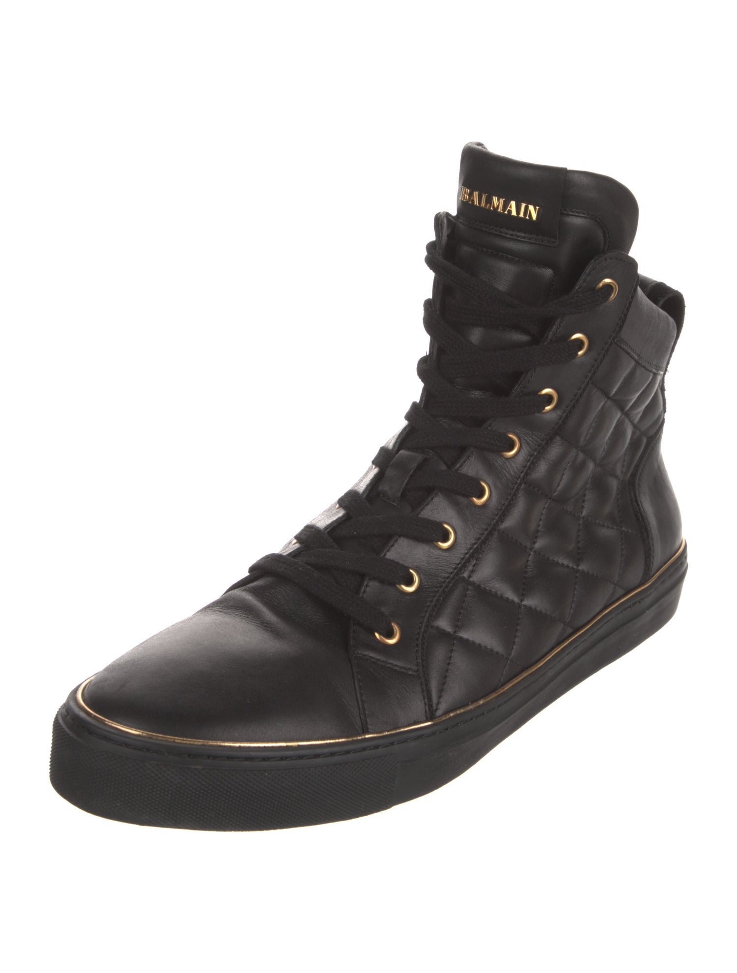 Balmain Leather Sneakers