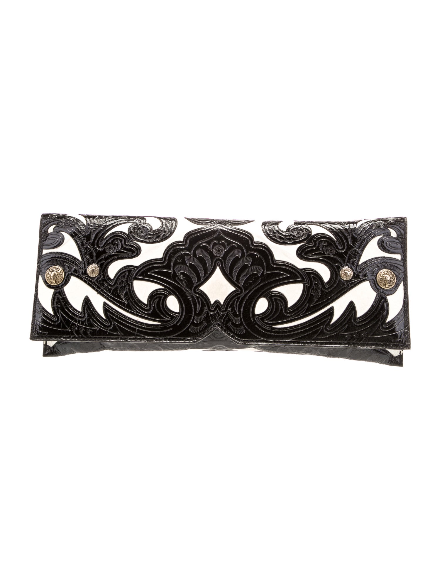 Balmain Leather Clutch