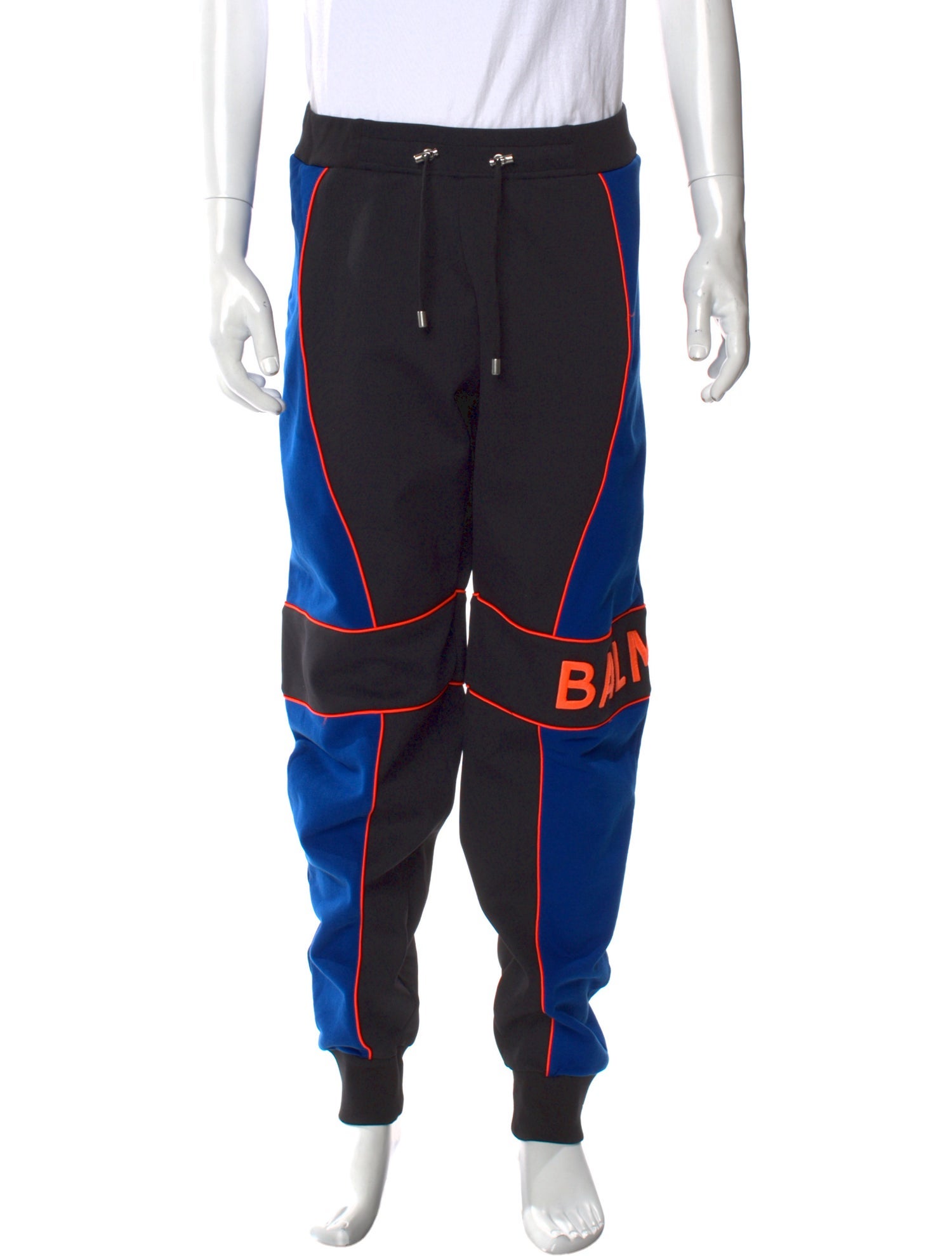 Balmain Graphic Print Joggers