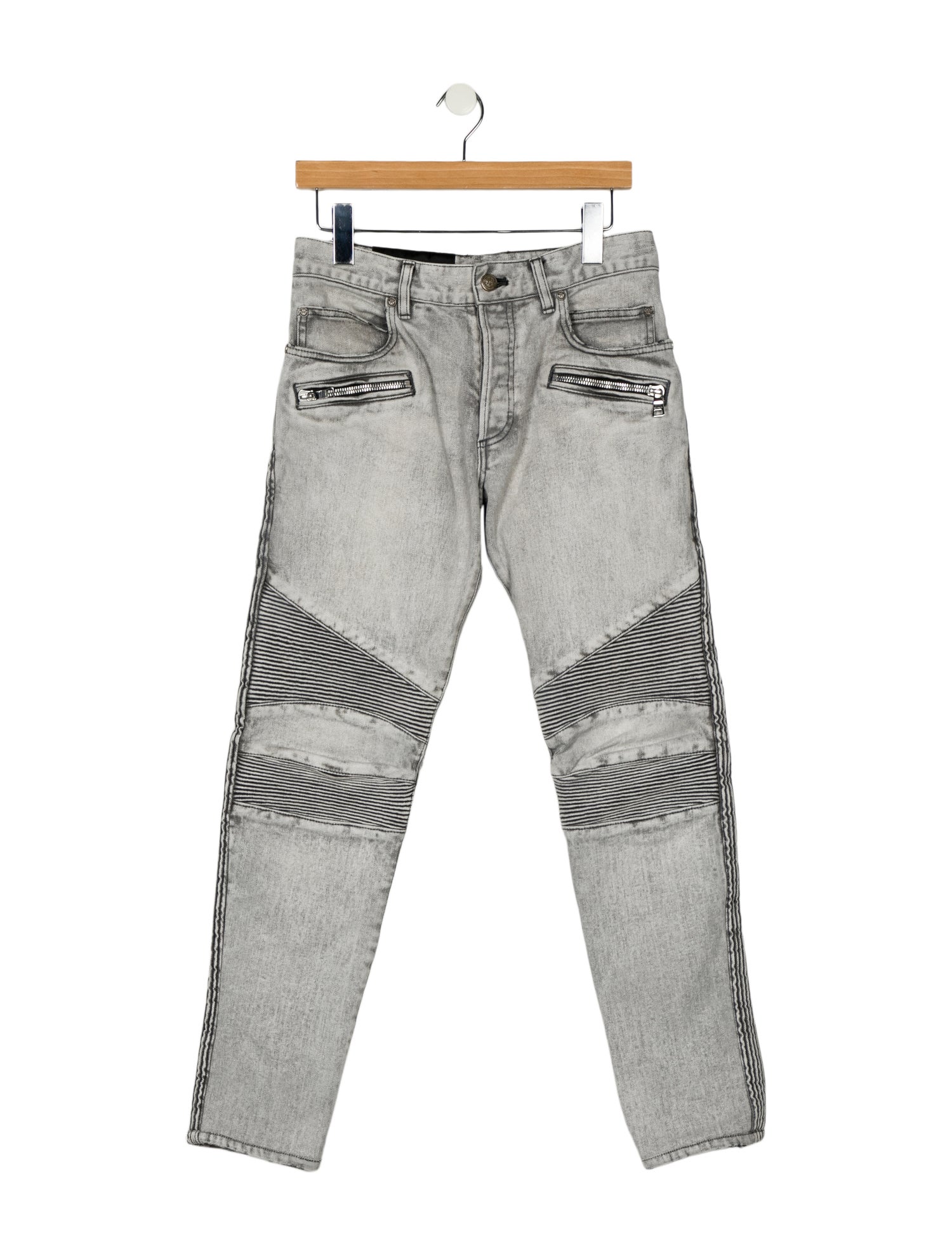 Balmain Moto Jeans