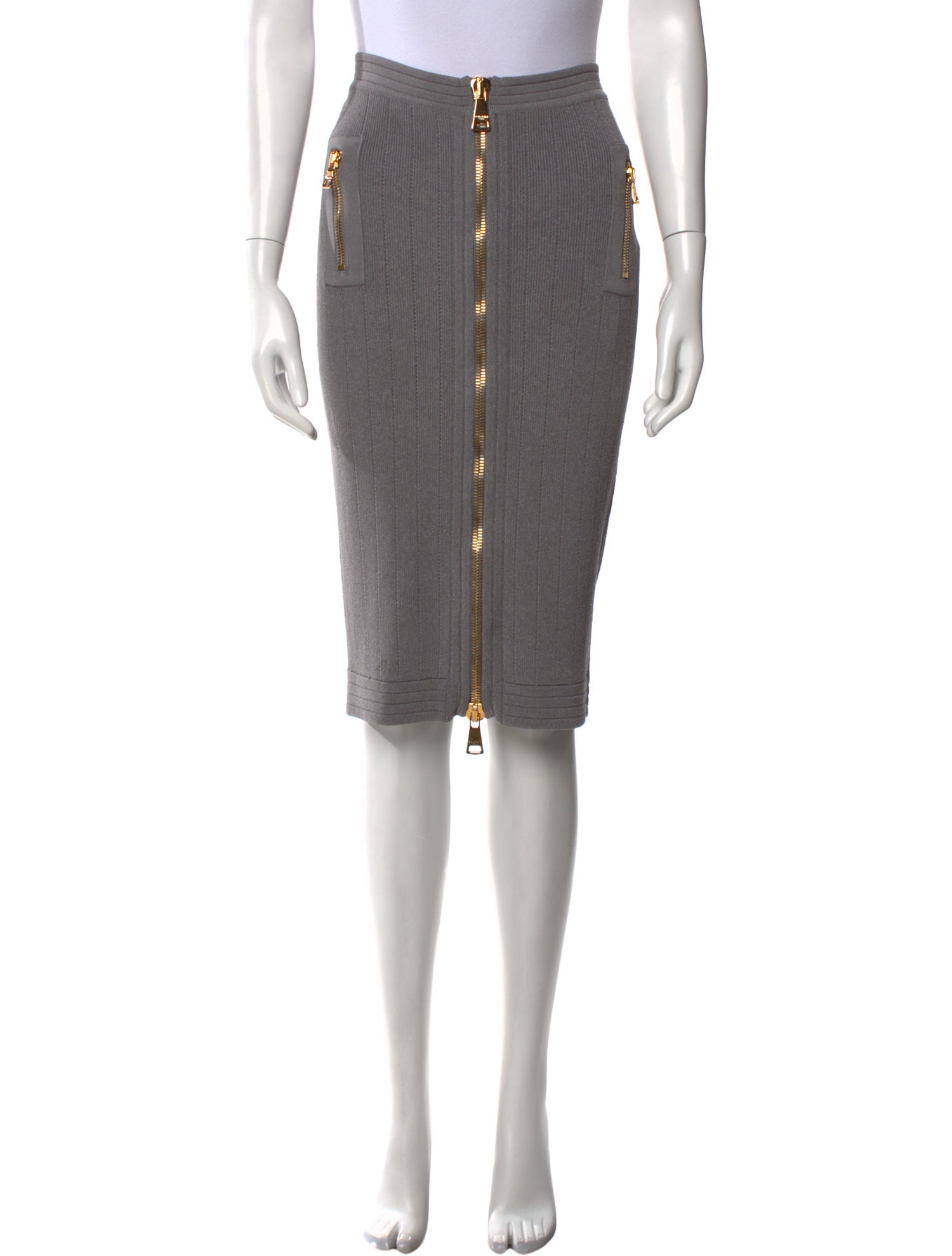 Balmain Knee-Length Skirt