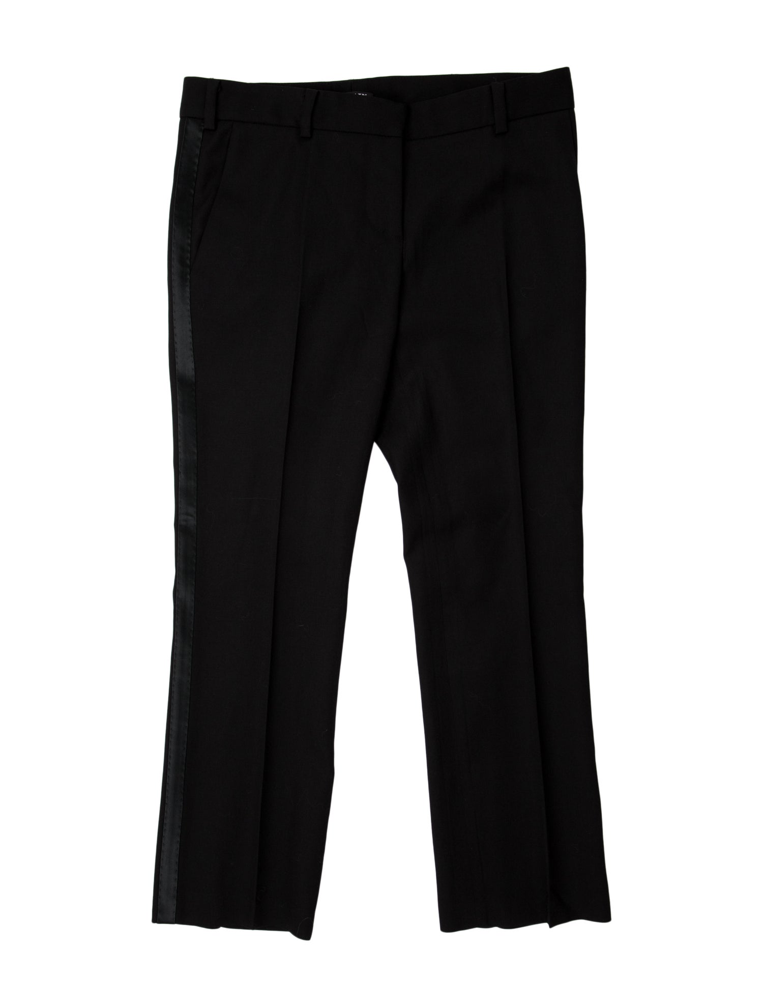 Balmain Wool Straight Leg Pants