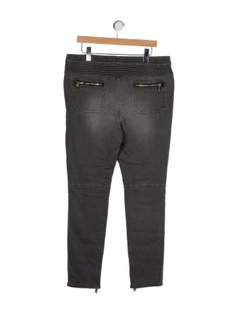 Balmain Moto Jeans