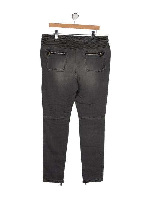 Balmain Moto Jeans