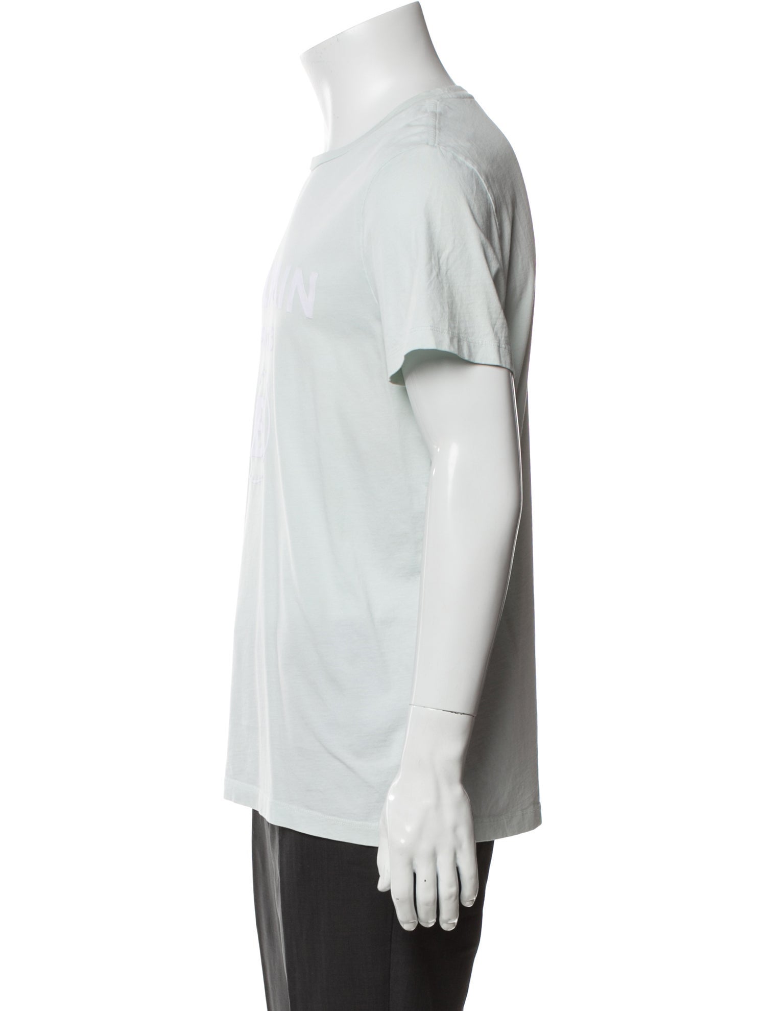 Balmain Graphic Print Crew Neck T-Shirt