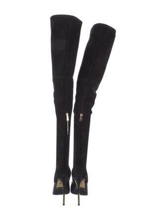 Balmain Suede Boots