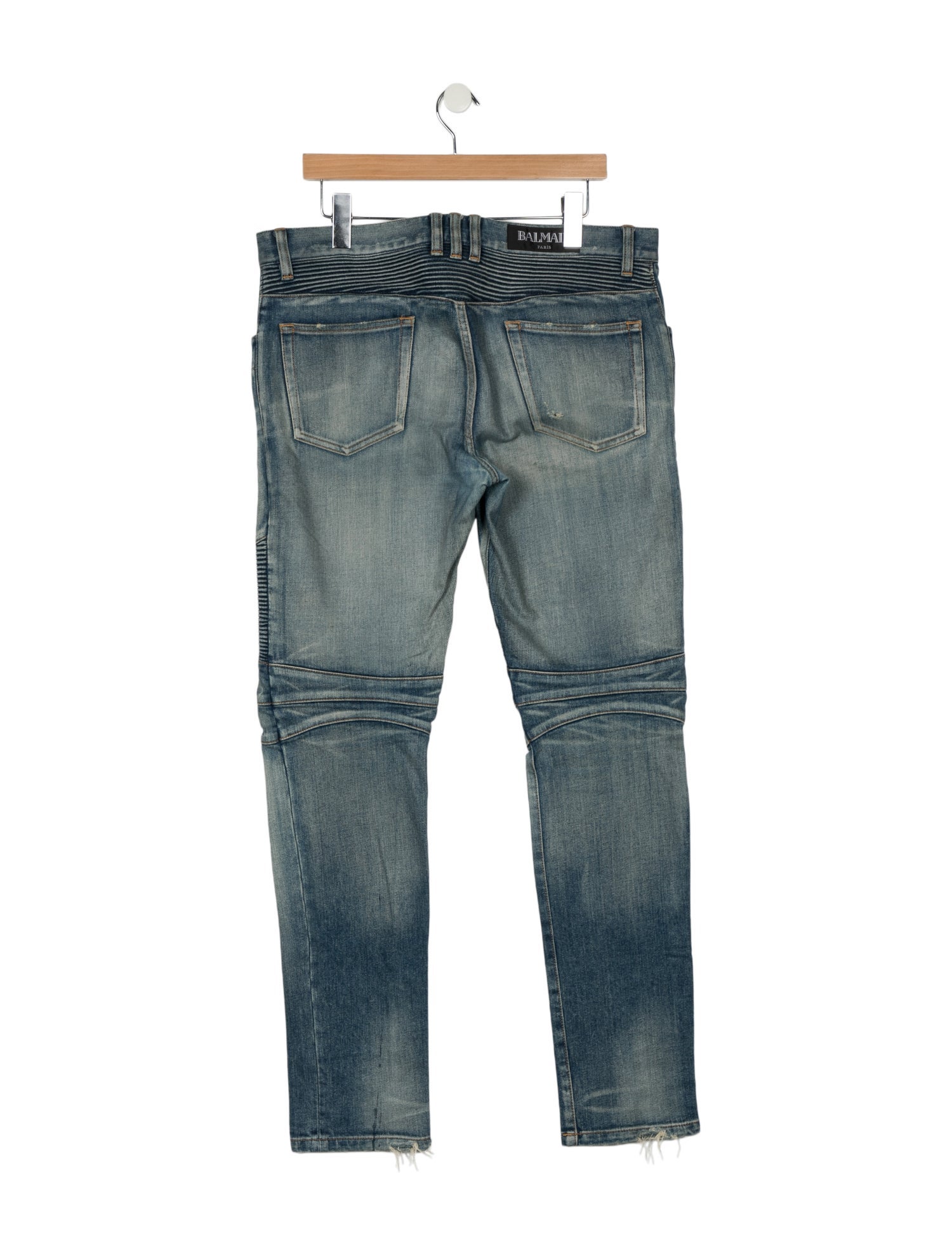 Balmain Moto Jeans