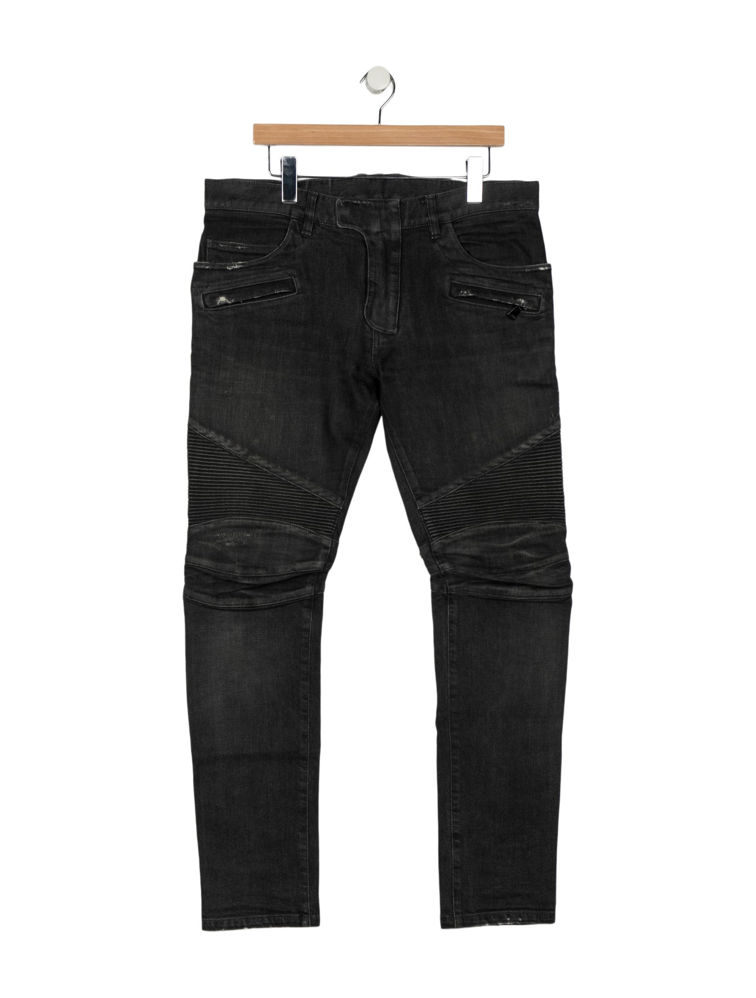 Balmain Moto Jeans