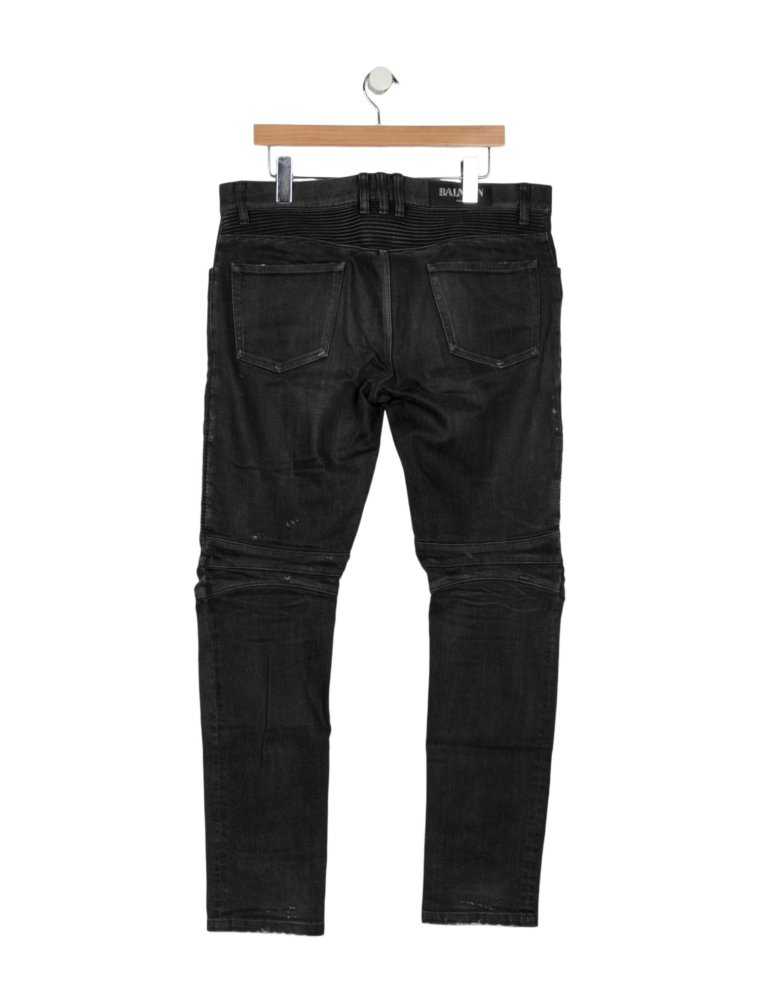 Balmain Moto Jeans