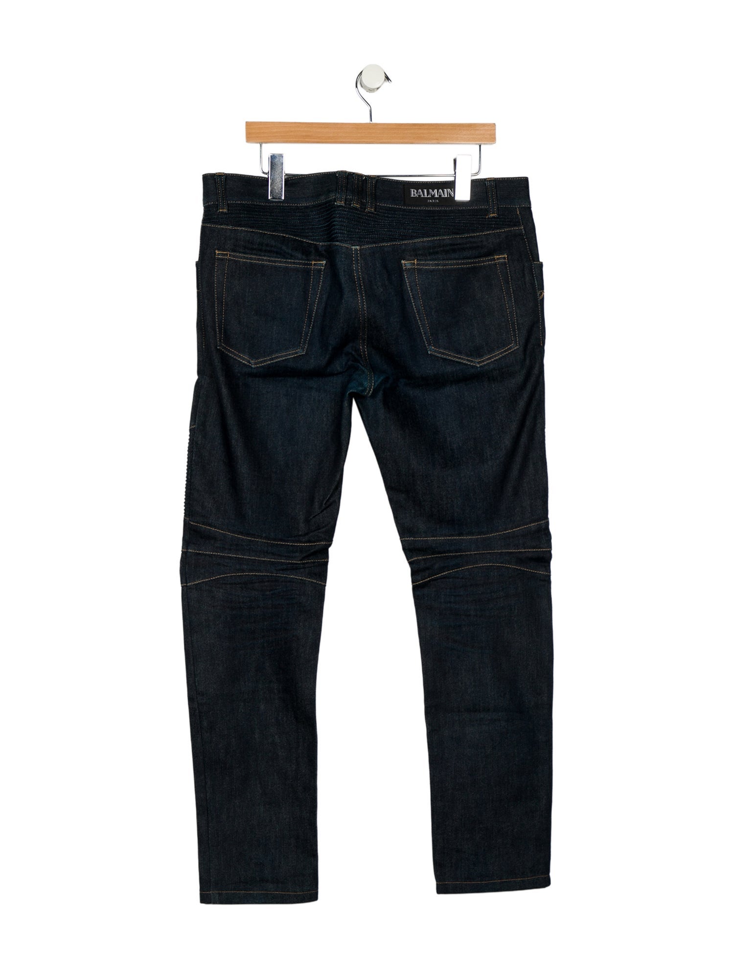 Balmain Moto Jeans