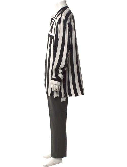 Balmain Striped Long Sleeve Shirt