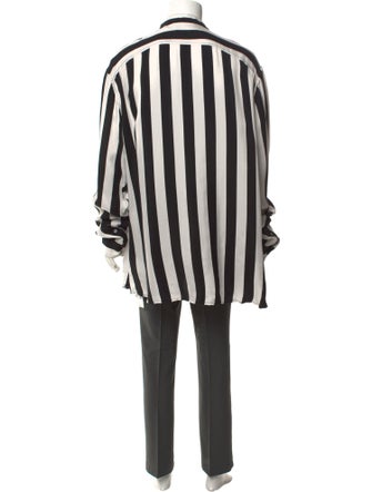Balmain Striped Long Sleeve Shirt