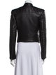 Balmain Leather Biker Jacket