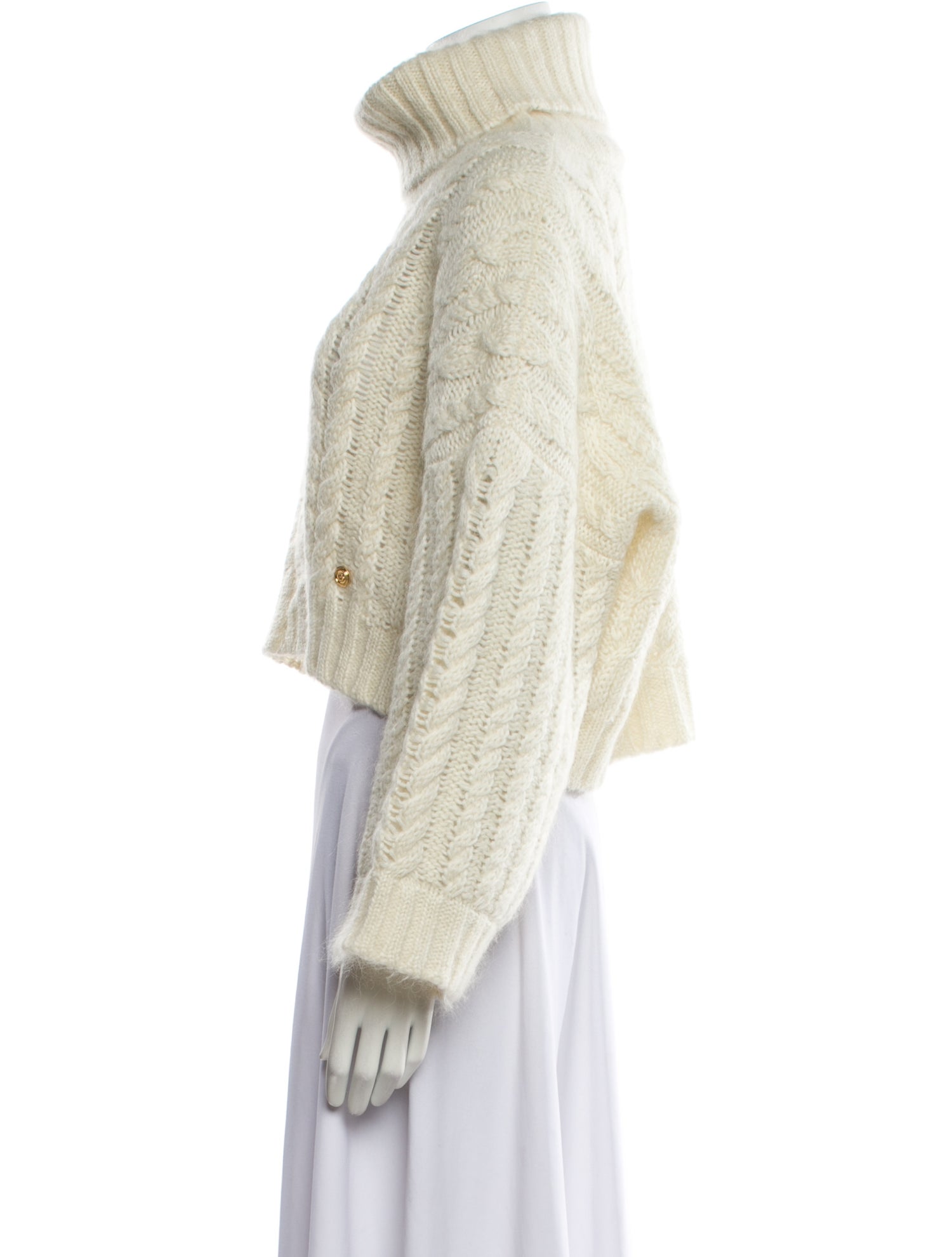 Balmain Mohair Turtleneck Sweater