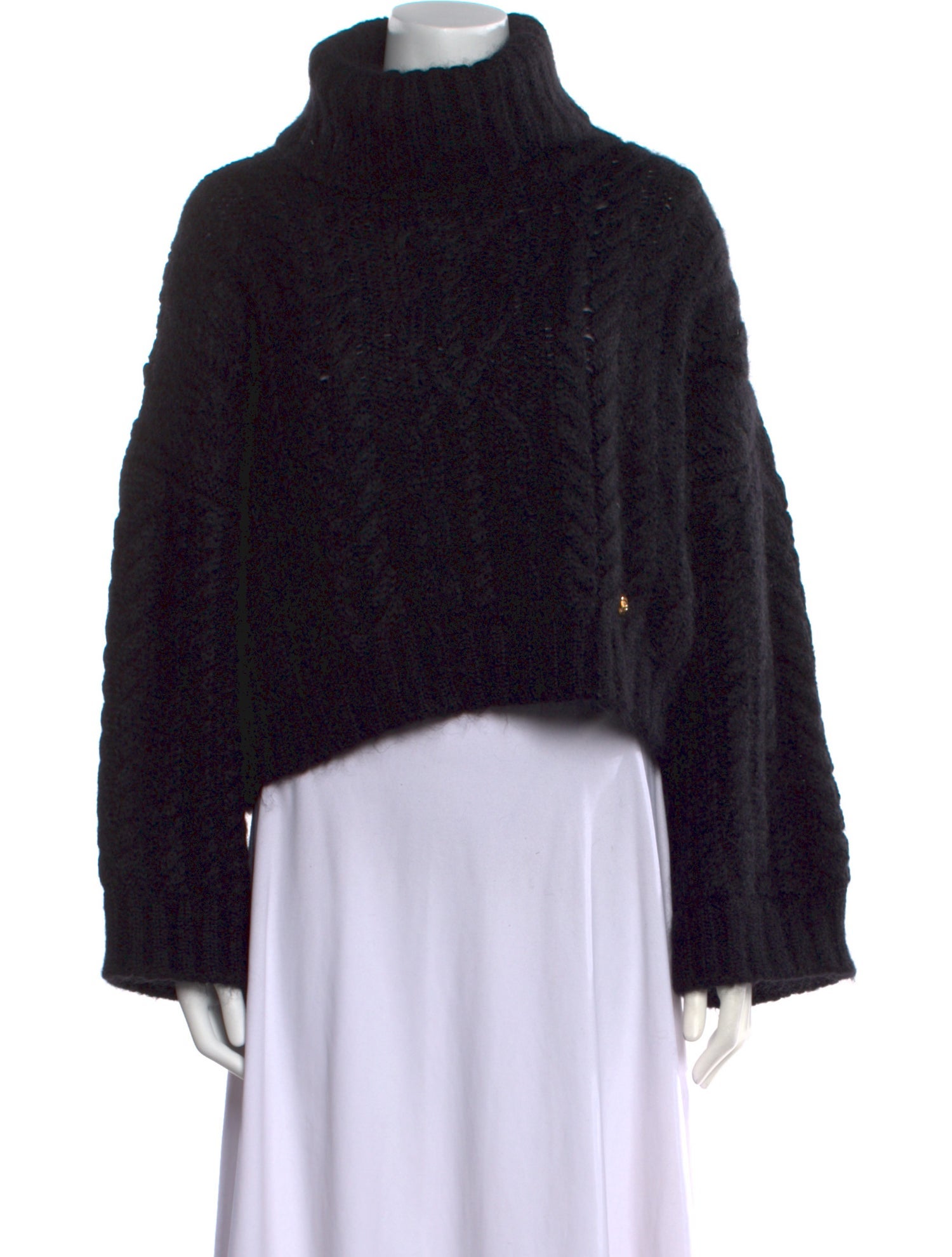 Balmain Mohair Turtleneck Sweater