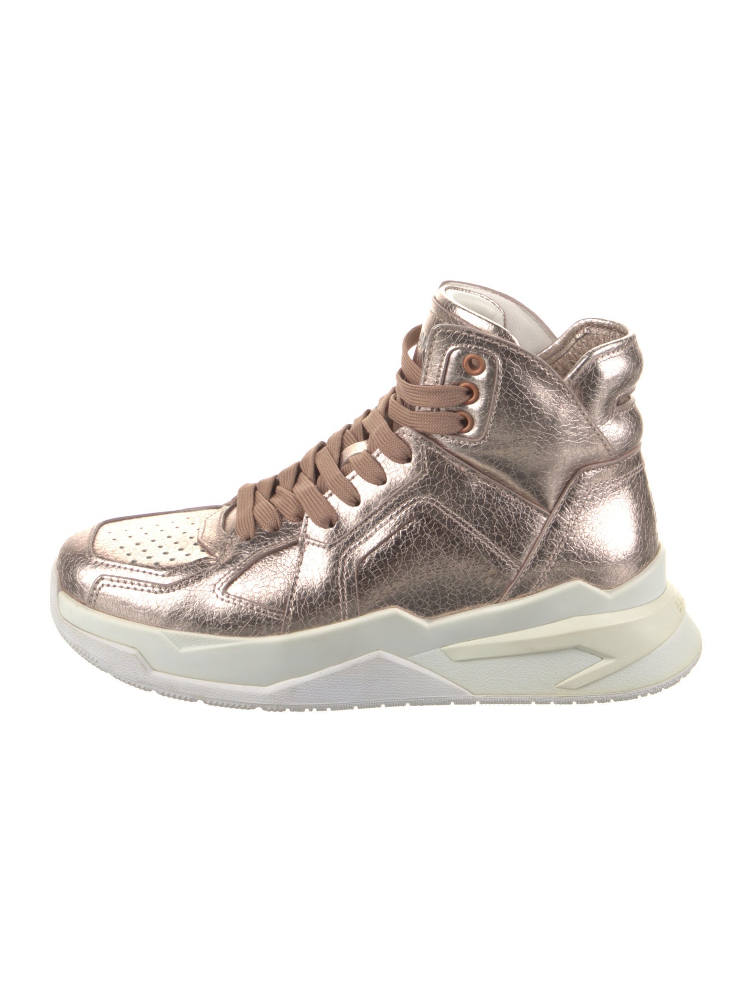 Balmain Patent Leather Sneakers