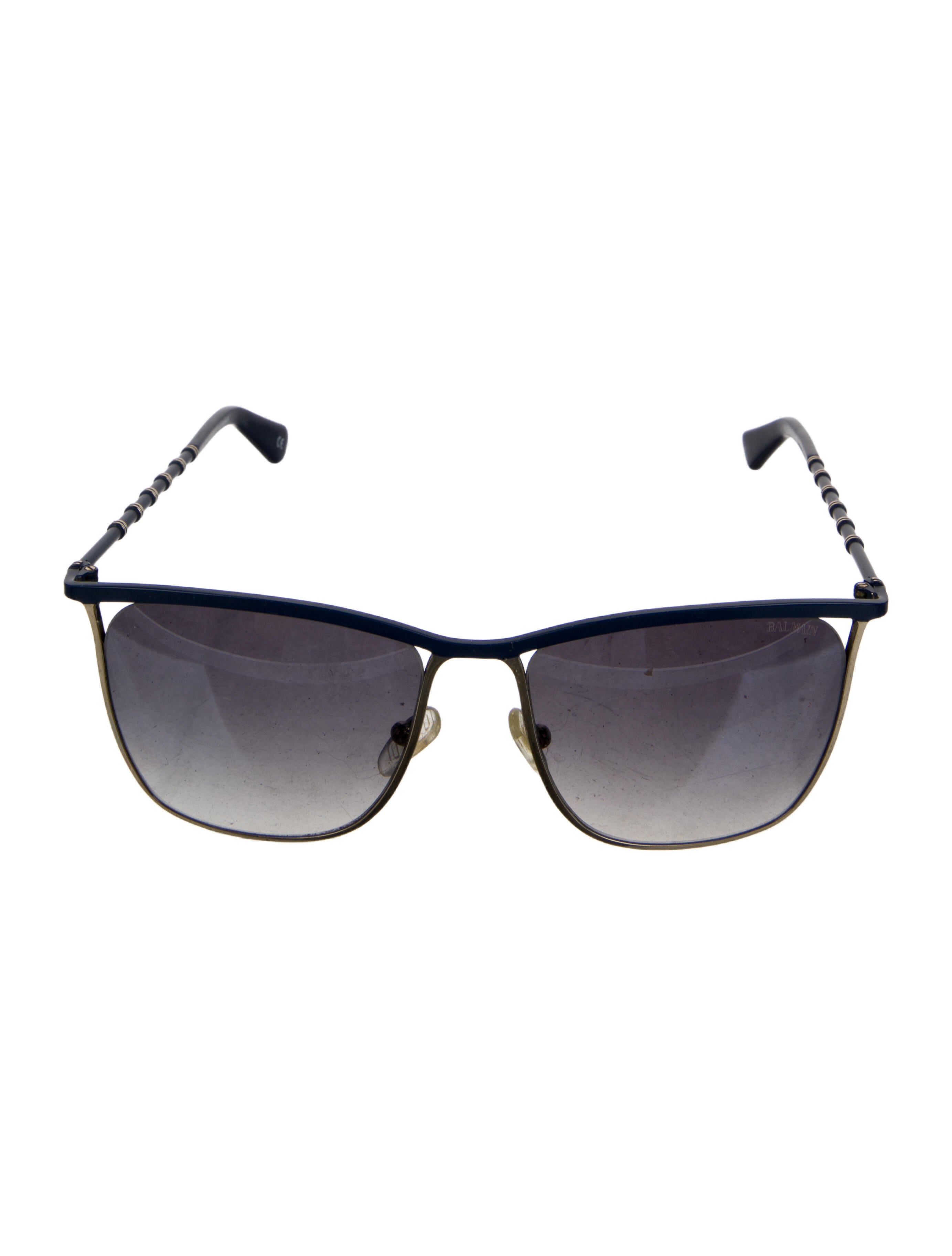 Balmain Oversize Gradient Sunglasses