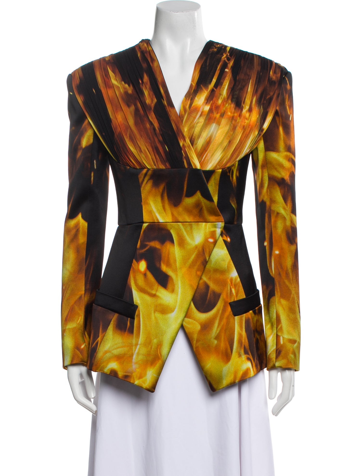 Balmain Printed Blazer w/ Tags
