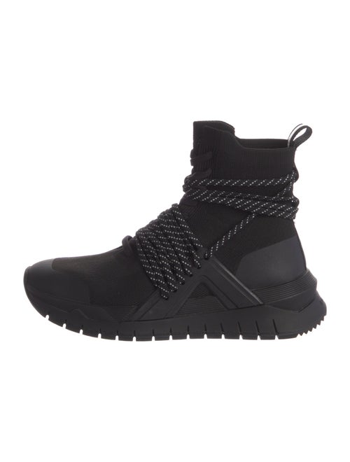 Balmain Mesh Accents Sock Sneakers