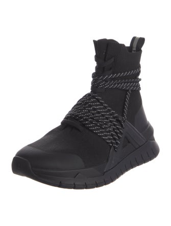 Balmain Mesh Accents Sock Sneakers