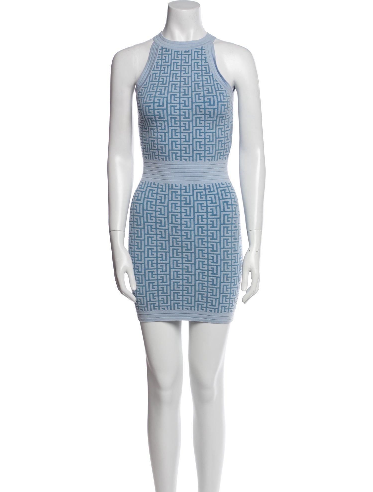 Balmain Wool Mini Dress