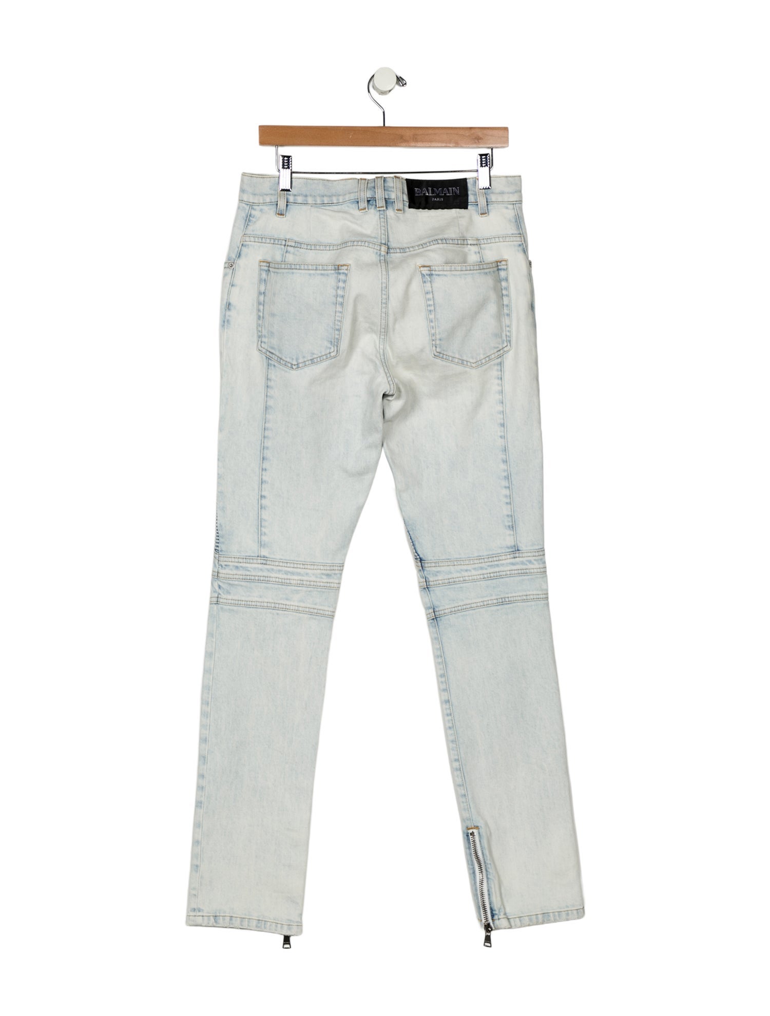 Balmain Moto Jeans