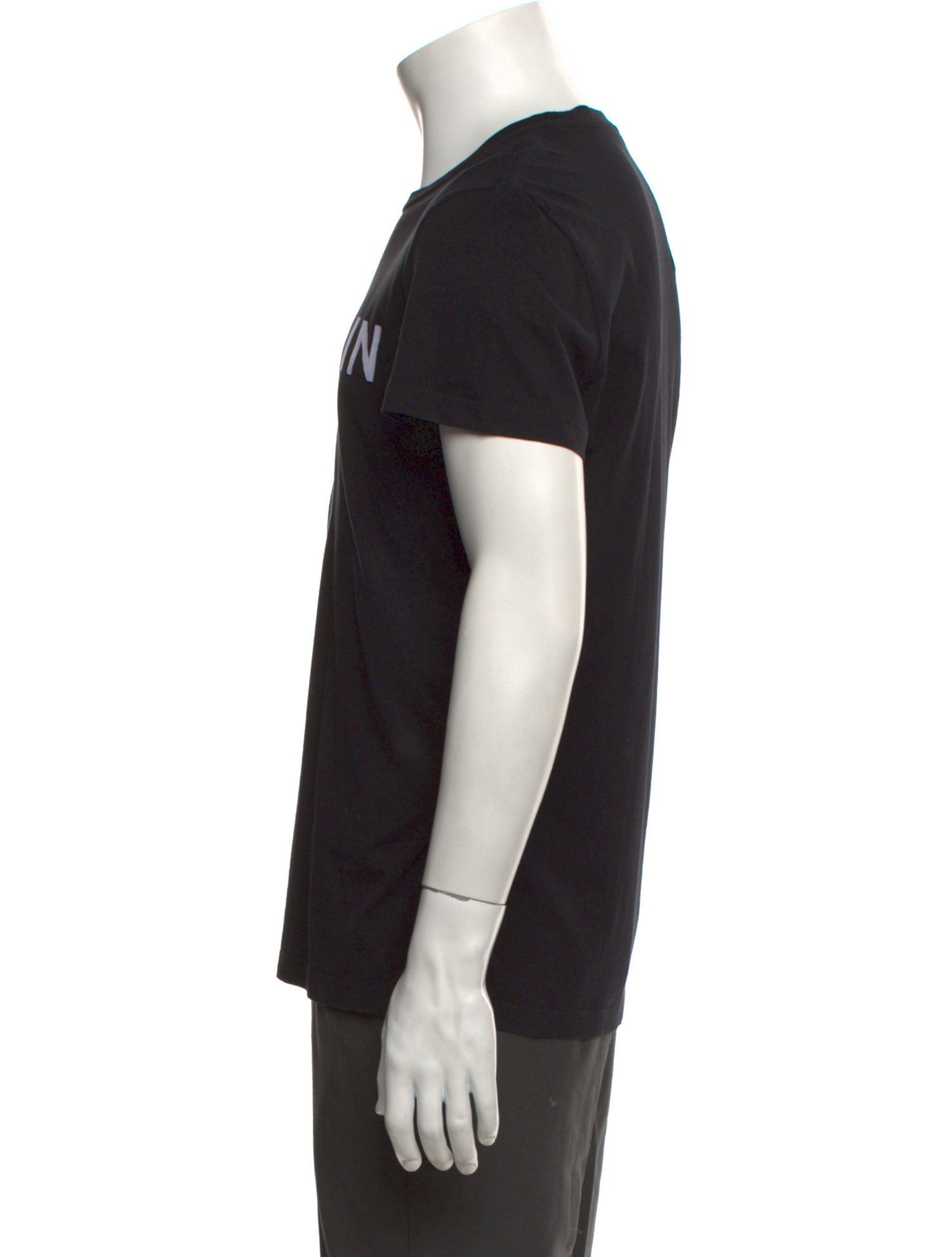 Balmain Graphic Print Crew Neck T-Shirt