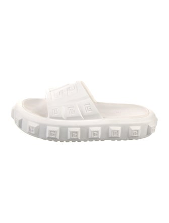 Balmain Rubber Slides