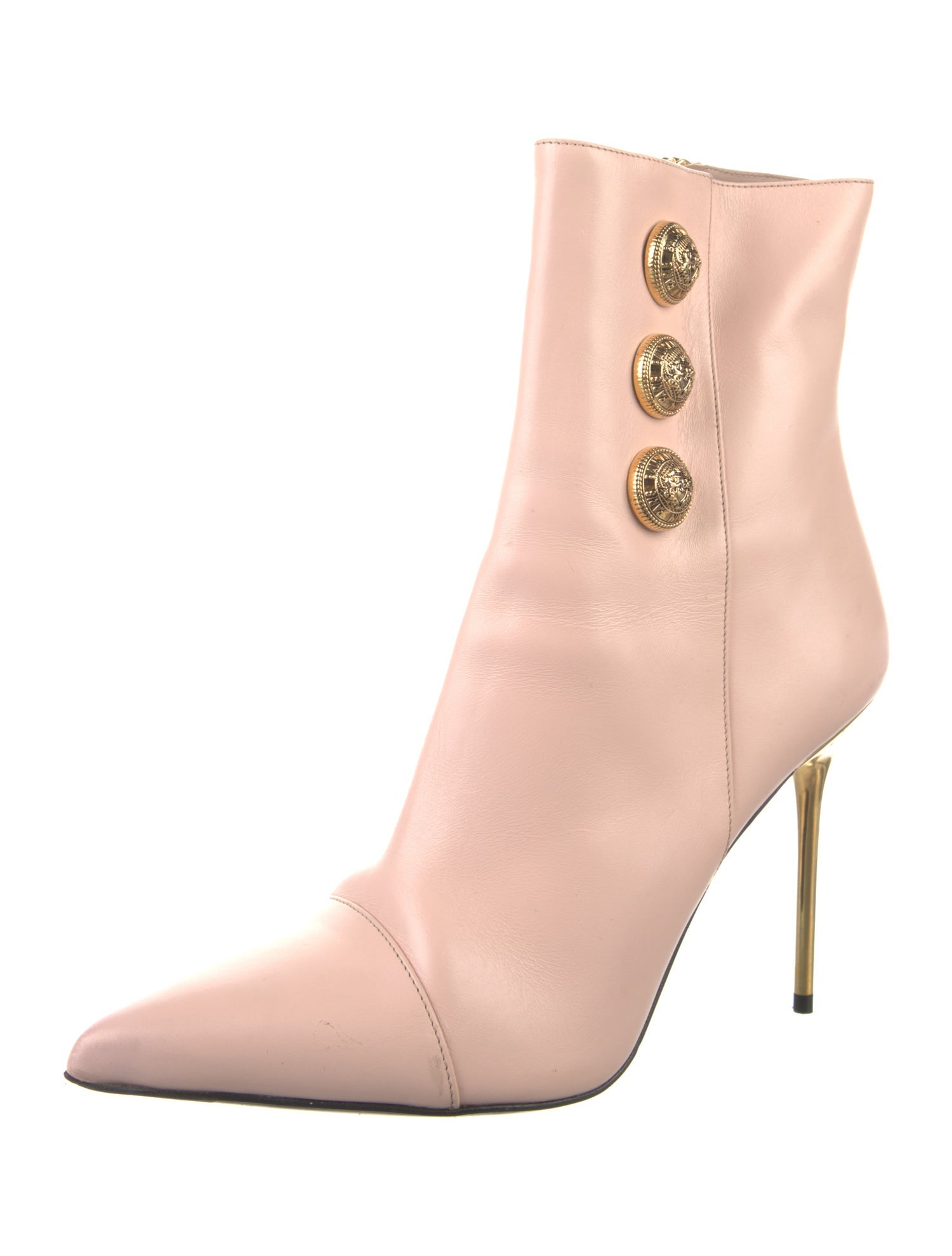 Balmain Leather Boots