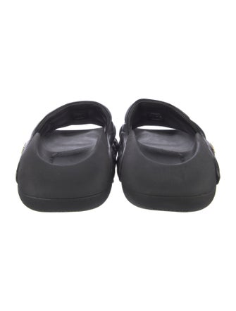 Balmain Leather Slides