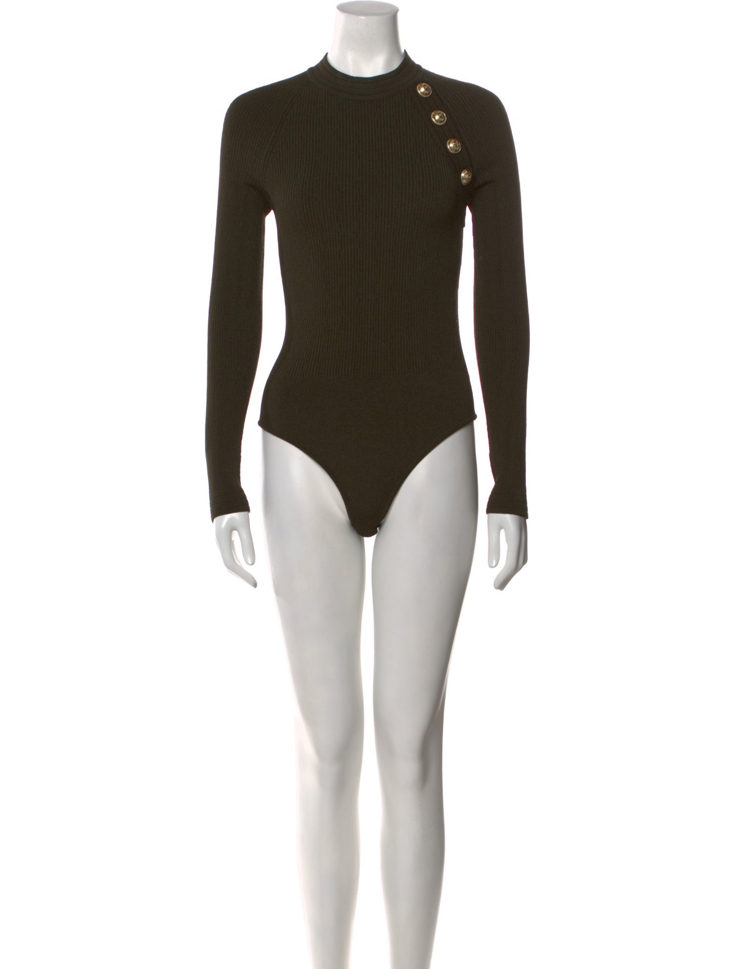 Balmain Mock Neck Sweater