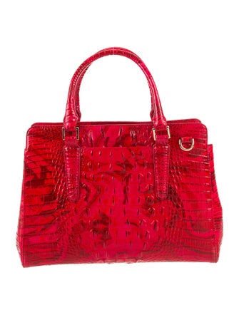 Brahmin Leather Top Handle Bag
