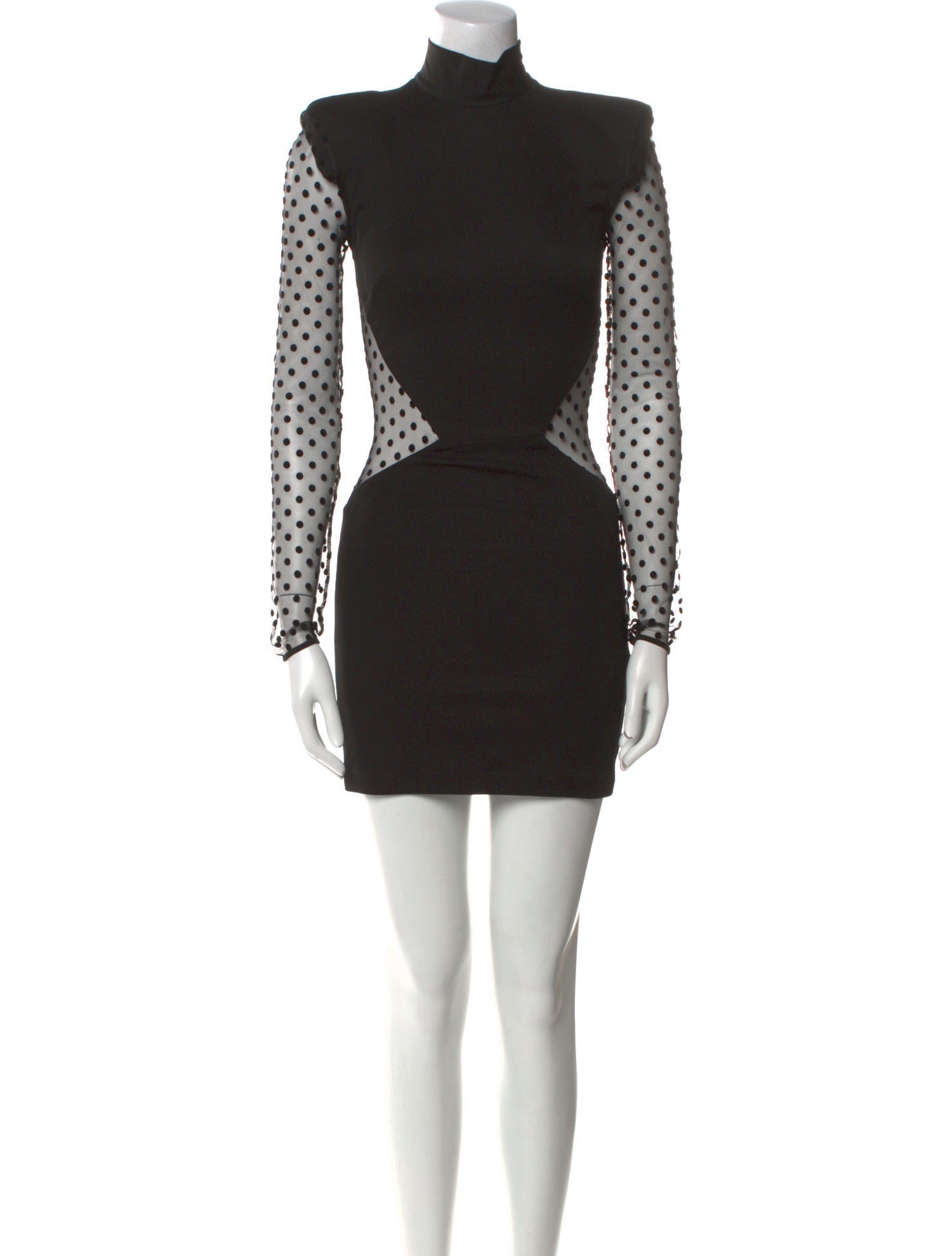 Balmain Turtleneck Mini Dress