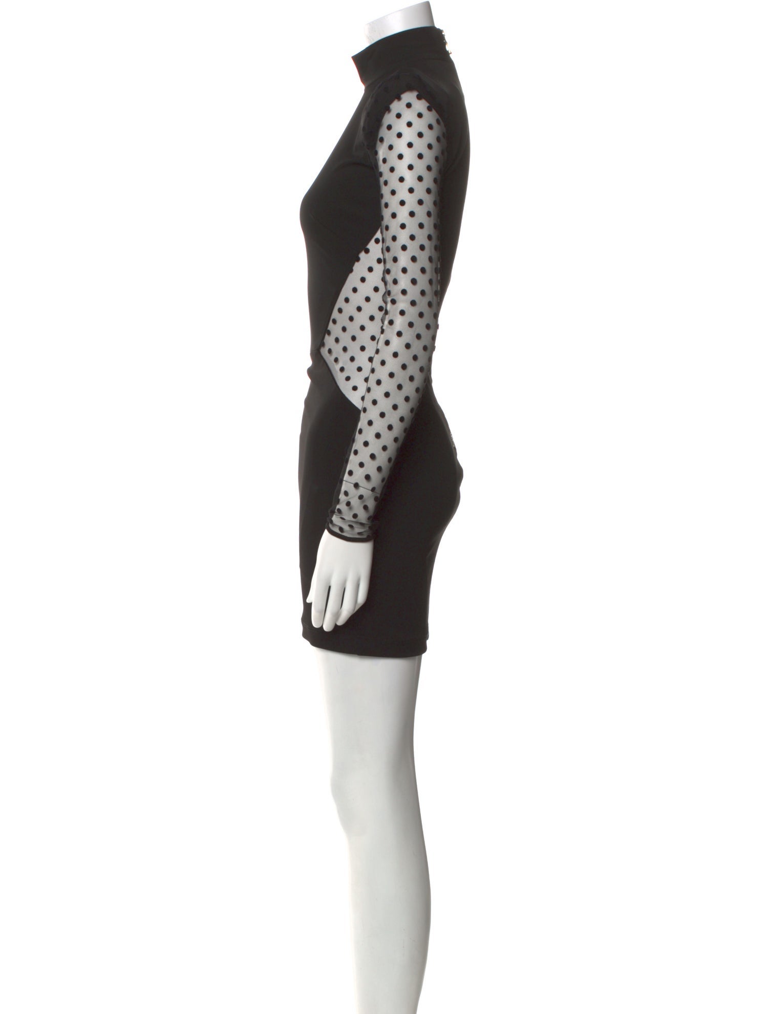 Balmain Turtleneck Mini Dress