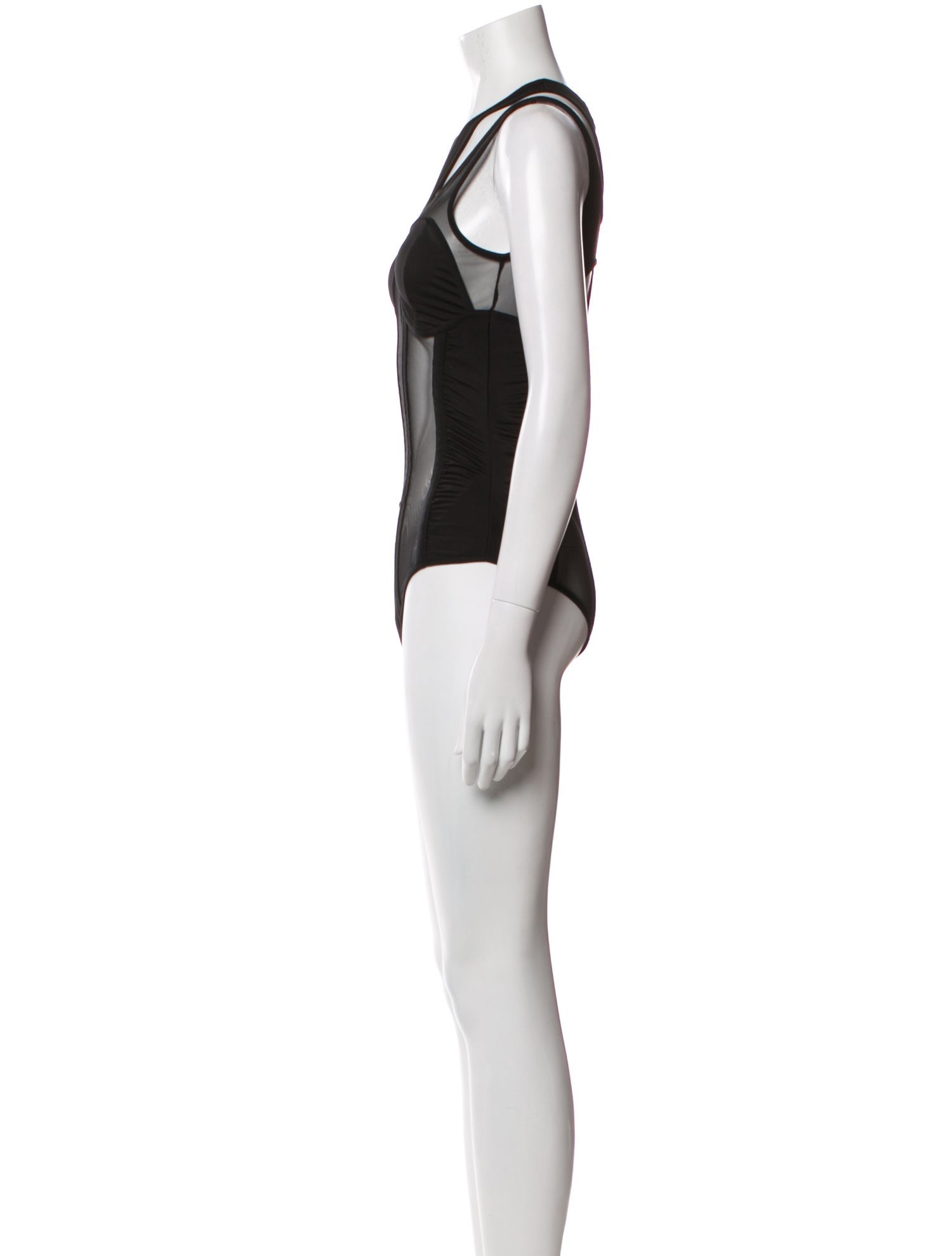 Balmain Crew Neck Sleeveless Bodysuit w/ Tags