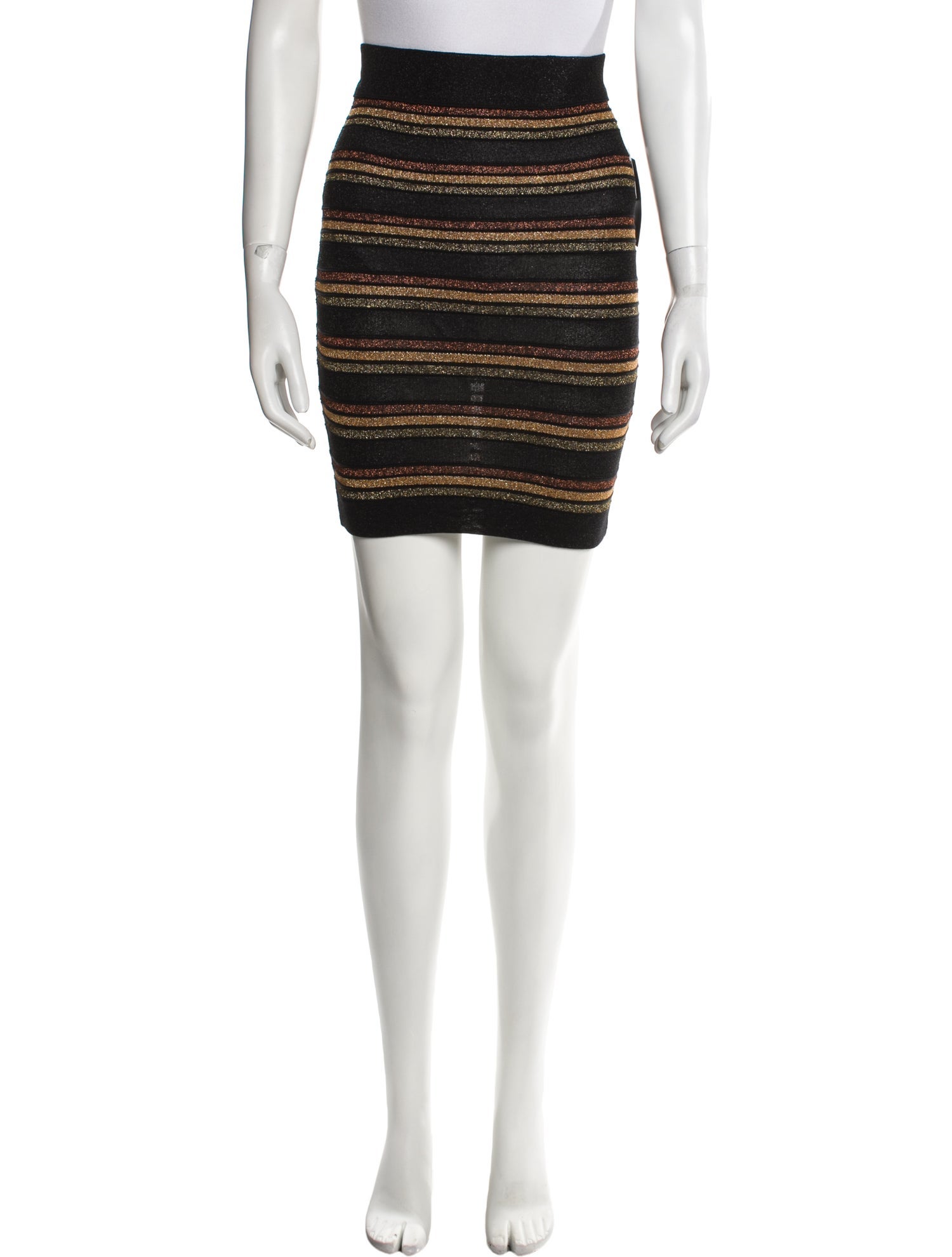 Balmain Wool Mini Skirt w/ Tags