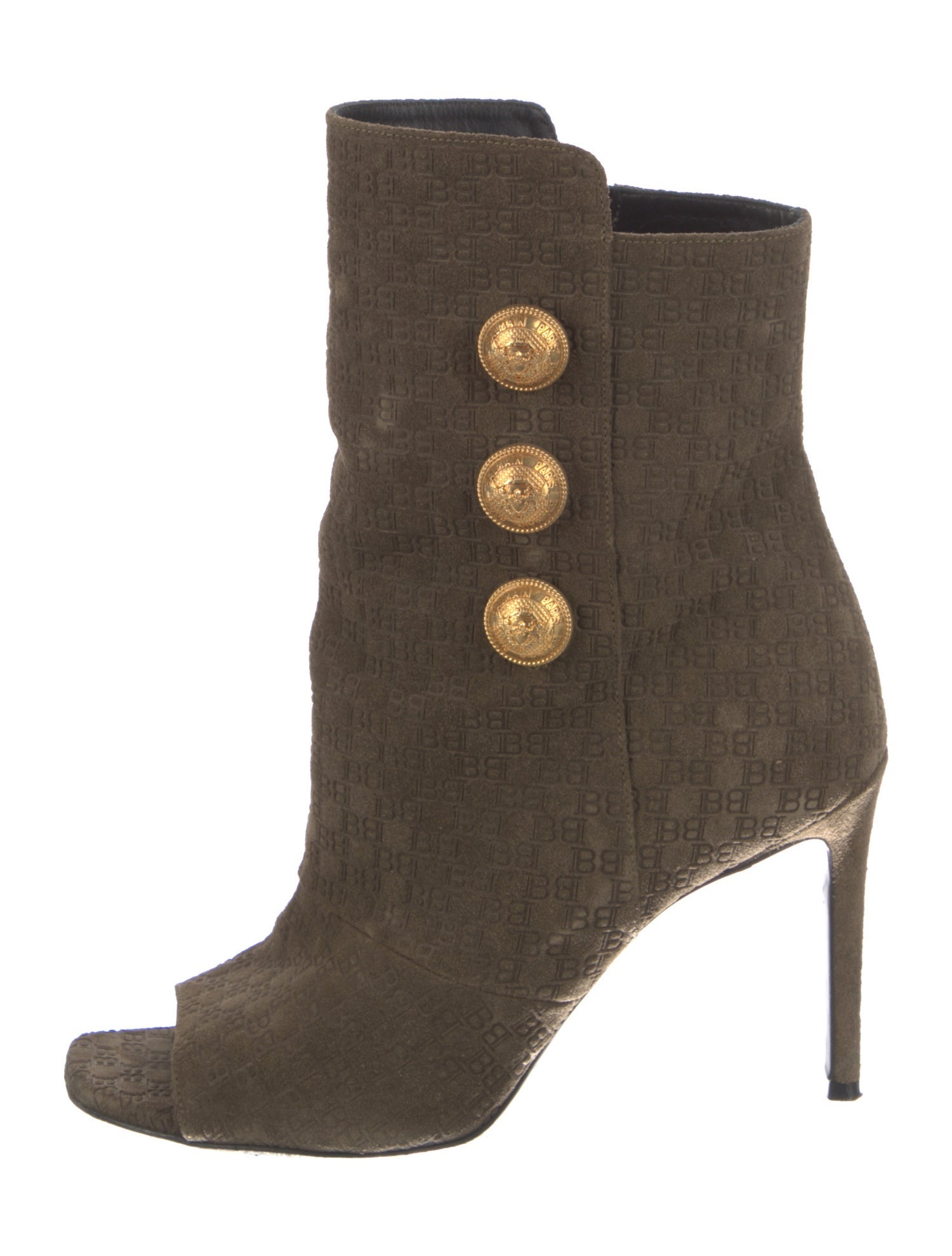Balmain Suede Boots