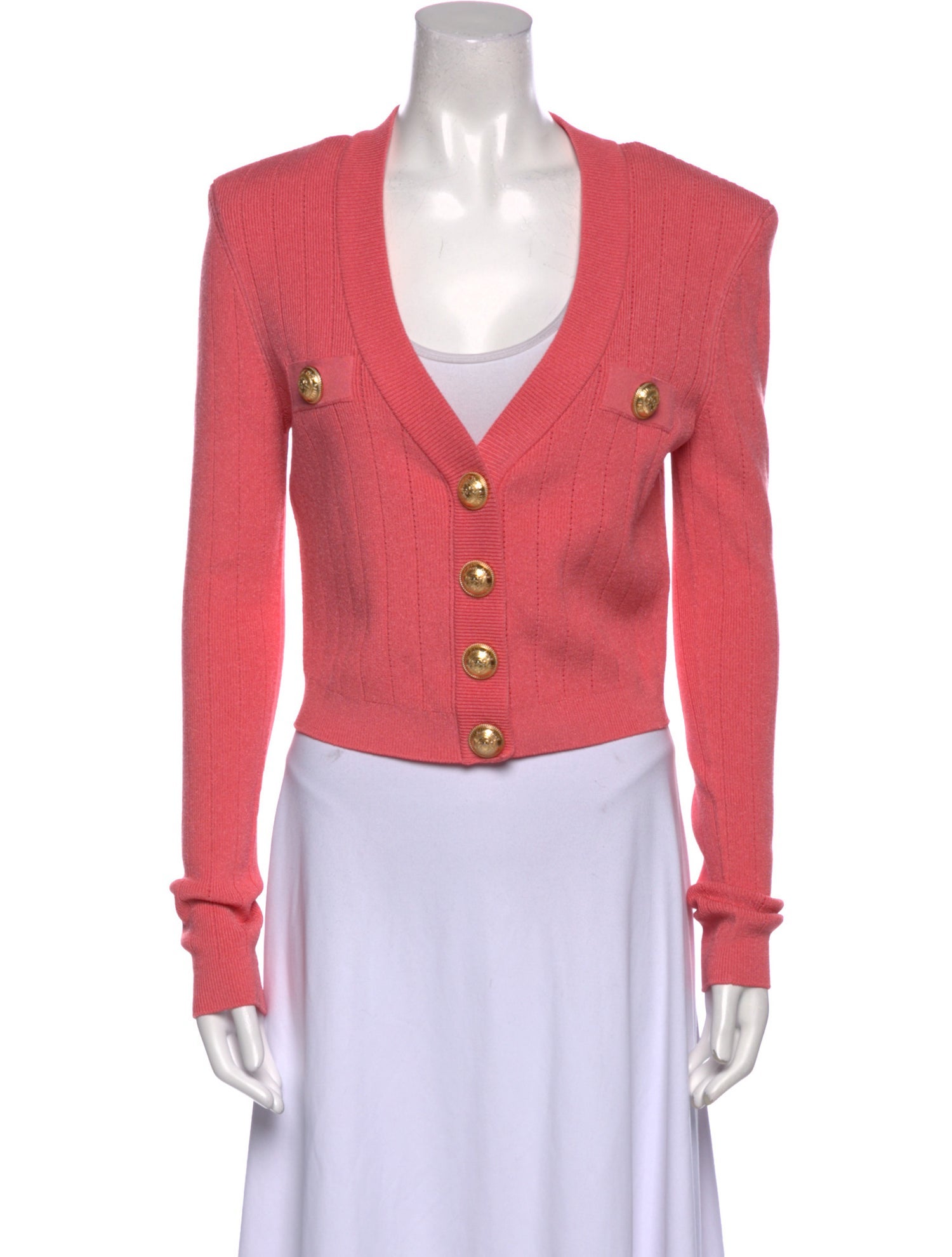 Balmain V-Neck Sweater