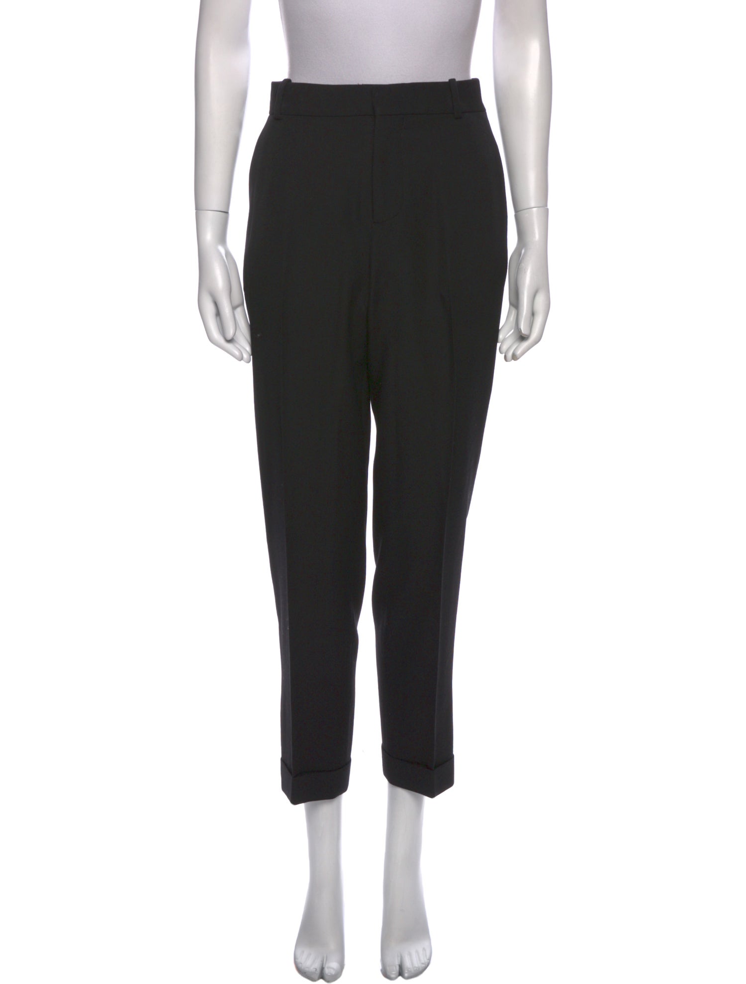 Balmain Wool Straight Leg Pants