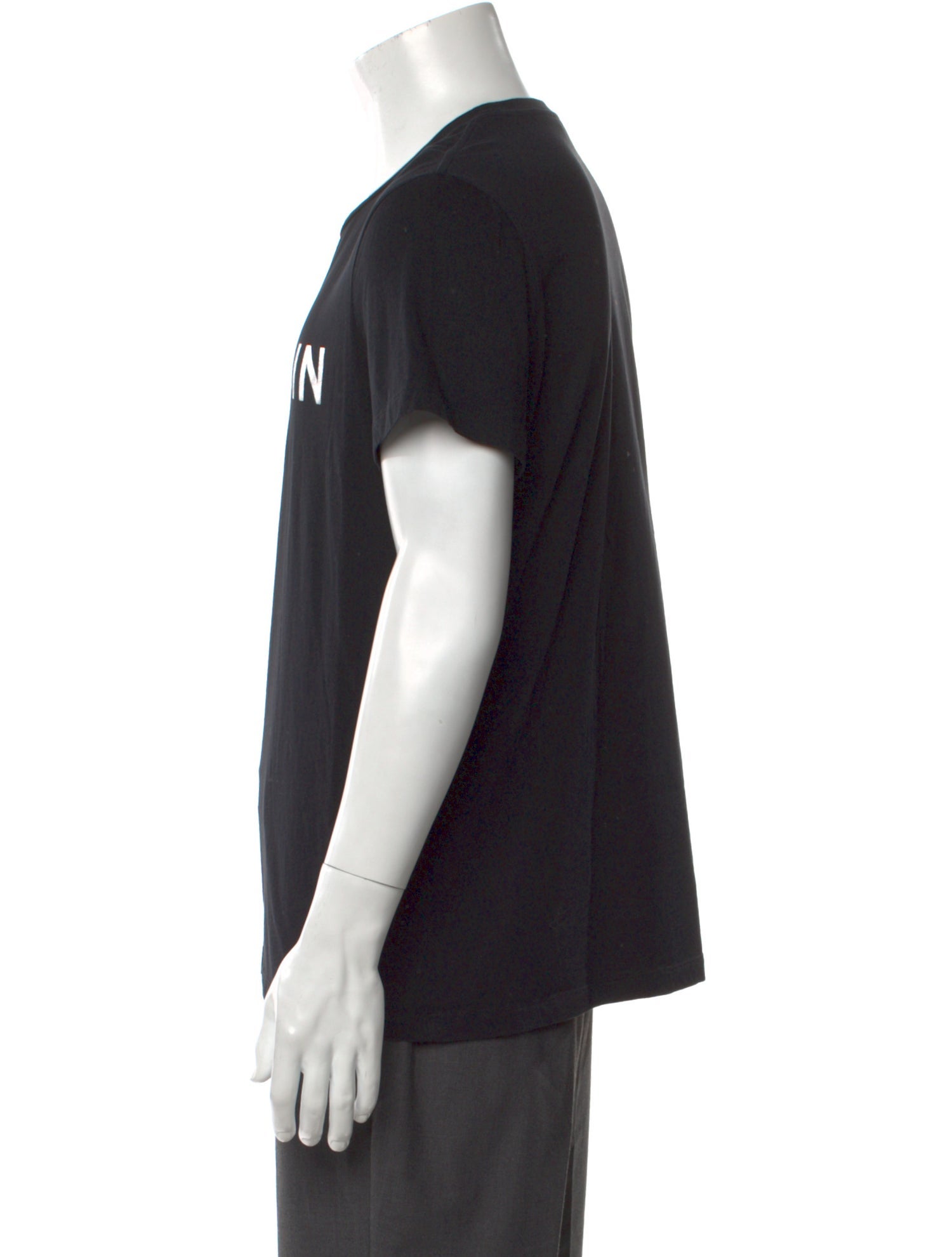 Balmain Graphic Print Crew Neck T-Shirt