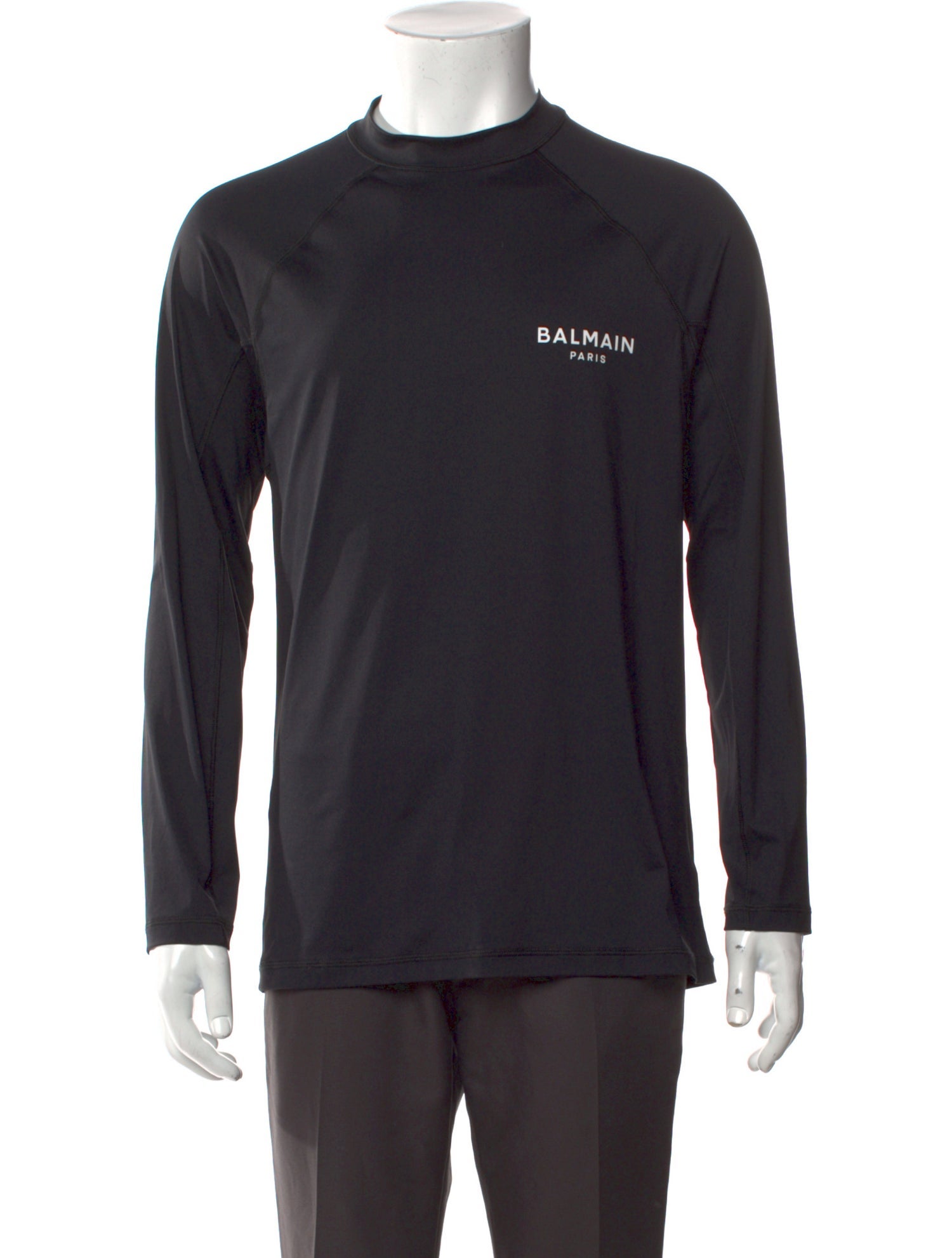 Balmain Graphic Print Crew Neck T-Shirt