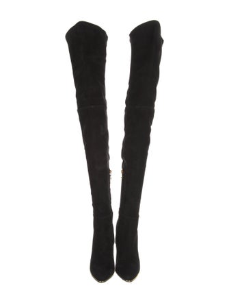 Balmain Suede Sock Boots