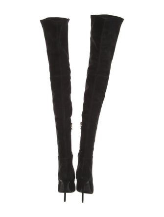 Balmain Suede Sock Boots