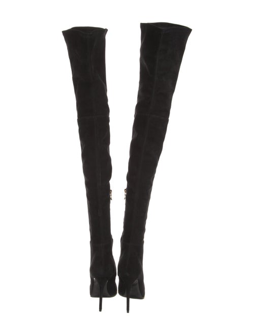 Balmain Suede Sock Boots