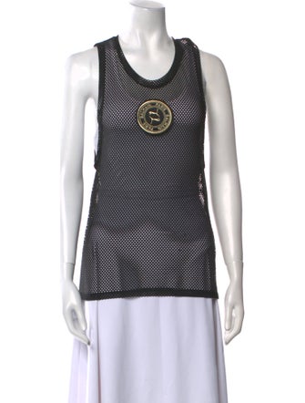 Balmain Scoop Neck Sweater