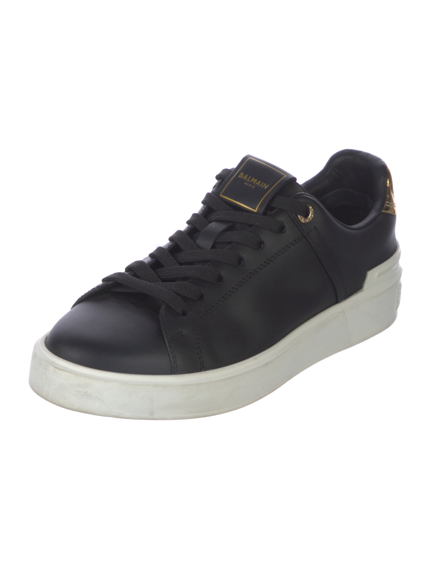 Balmain Leather Sneakers