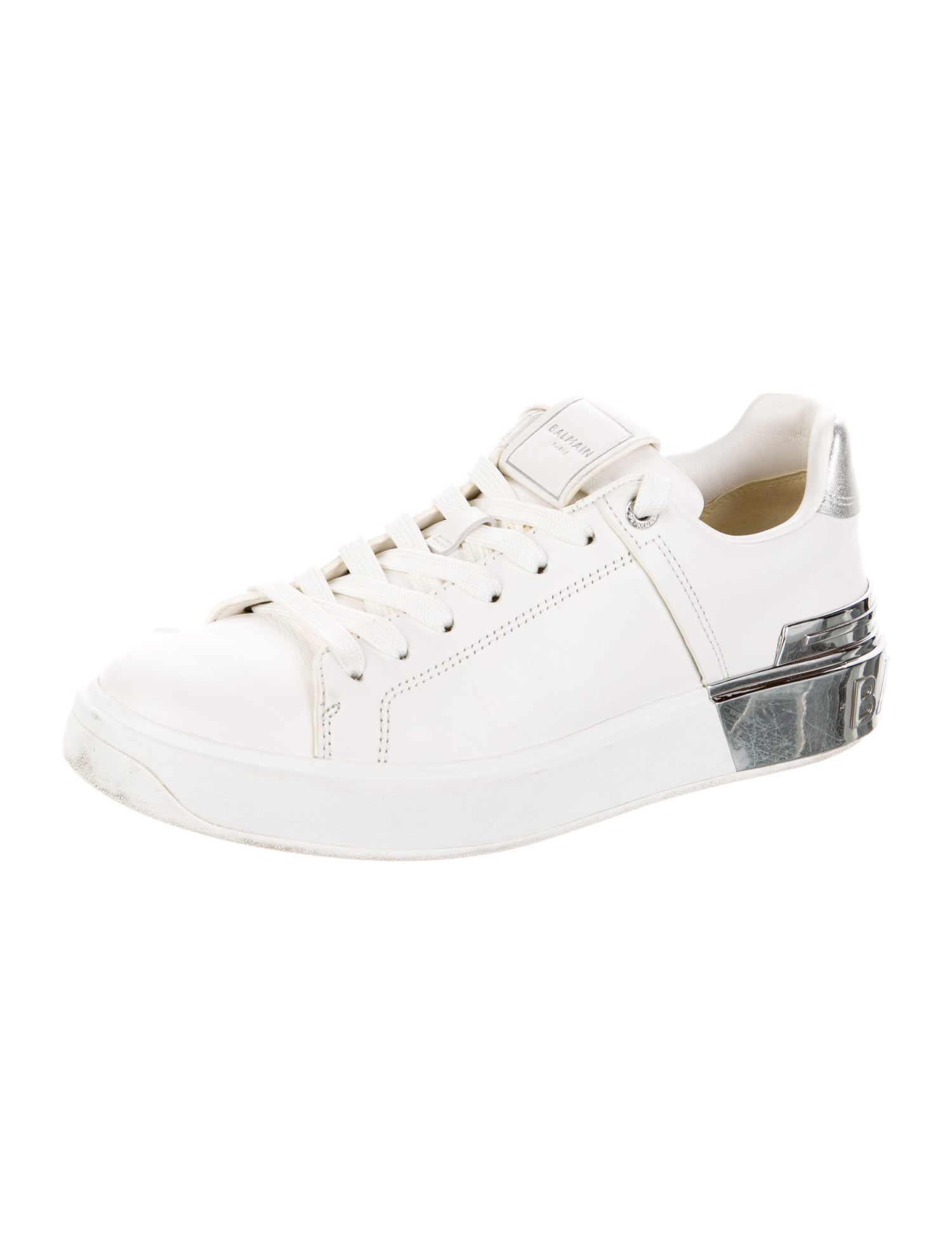 Balmain Leather Sneakers