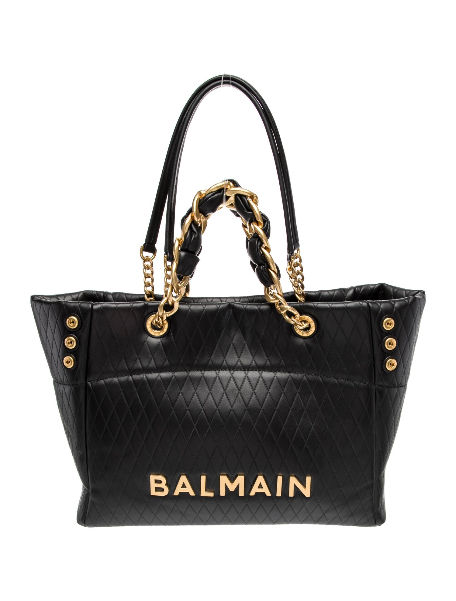 Balmain Leather 1945 Soft Tote