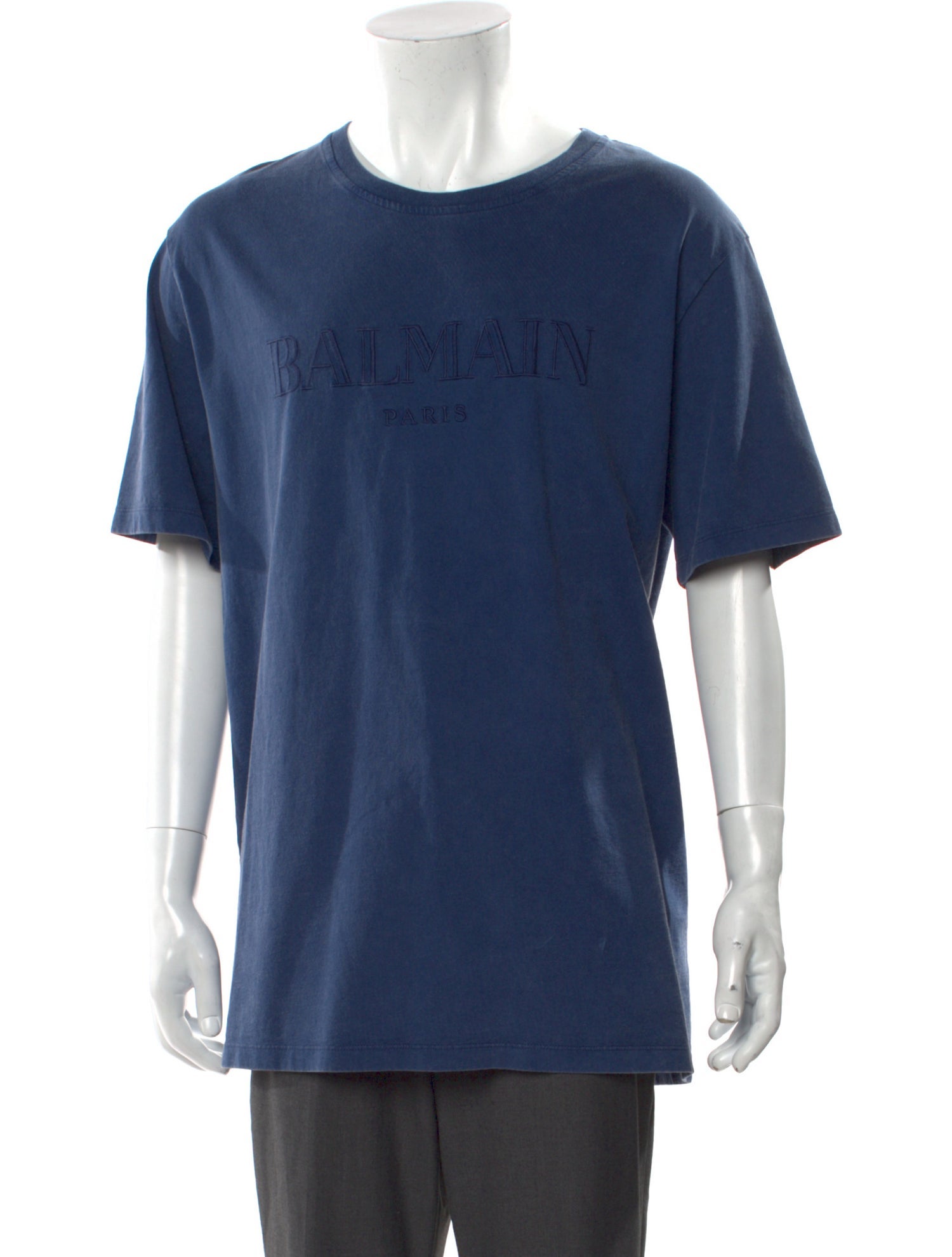 Balmain Crew Neck Short Sleeve T-Shirt