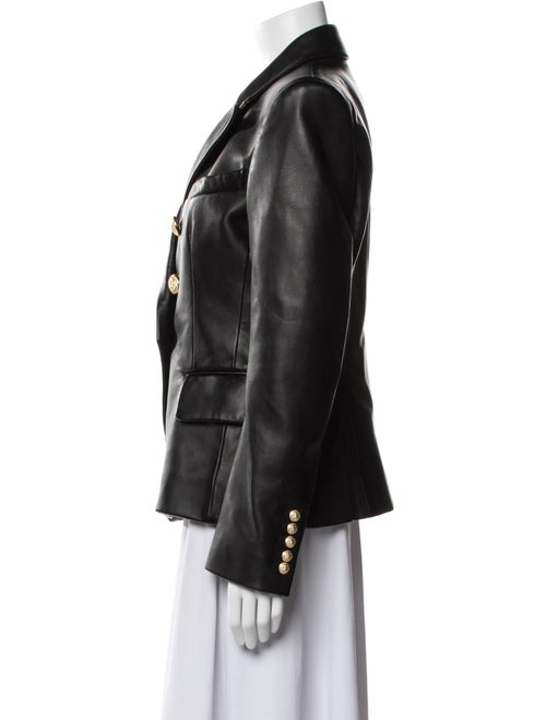 Balmain Leather Blazer